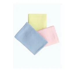 junior drive make your baby comfortable... junior drive Pink, blue & Yellow Set of 3 Swaddle Blanket-picture-30
