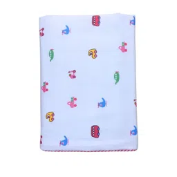 junior drive Make Your Baby Comfortable... Kids White & Red Single Bed Blanket-picture-29