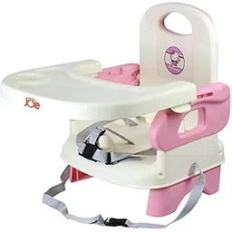 JUNIOR JOE 2 in 1 Baby Booster Seat With Removable Dining Tray and Safety Belt (PINK)-picture-35
