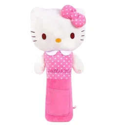 Junior Joe Plush Car Seatbelt Cover & Neck Pillow Soft Travel Buddy Cushion for Kids (Pink)-picture-22