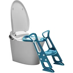 junior joe Portable Folding Baby Potty Training Seat Chair Non-Slip Wide Step and Soft Cushion for Kids Potty Seat-picture-38