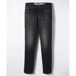 Junior Killer Mild Washed Slim Fit Jeans - Black-picture-27