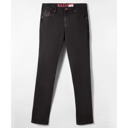 Junior Killer Solid Slim Fit Jeans - Brown-picture-11