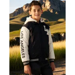 Juniors by Babyshop Boys Colourblocked Lightweight Bomber Jacket-picture-26