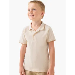 Juniors by Babyshop Boys Cotton Polo Collar Tshirts-picture-21