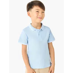 Juniors by Babyshop Boys Cotton Polo Collar Tshirts-picture-25