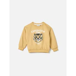 Juniors by Babyshop Boys Graphic Print Cotton Round Neck Long Sleeves Sweatshirt-picture-50