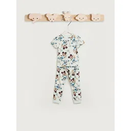 Juniors by Babyshop Boys Mickey Mouse Printed Pure Cotton T-shirt With Joggers-picture-10