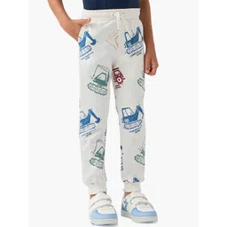 Juniors by Babyshop Boys Printed Mid-Rise Joggers with Pockets-picture-25