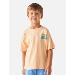 Juniors by Babyshop Boys Printed Pure Cotton T-shirt-picture-25