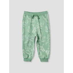 Juniors by Babyshop Boys Printed Regular Fit Mid-Rise Joggers-picture-58