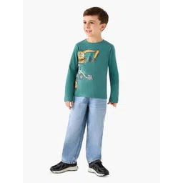 Juniors by Babyshop Boys Printed Round Neck Cotton t-shirts image 4