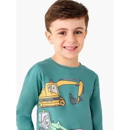 Juniors by Babyshop Boys Printed Round Neck Cotton t-shirts image 3