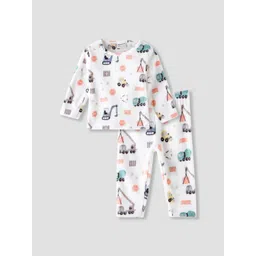 Juniors by Babyshop Boys Printed T-shirt With Pyjamas-picture-27
