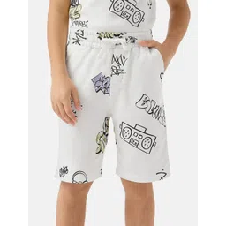 Juniors by Babyshop Boys Typography Printed Shorts-picture-26