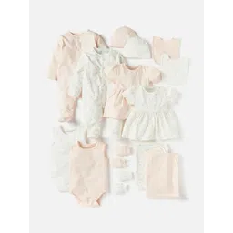 Juniors by Babyshop Infant Girls Pack Of 2 Assorted Cotton Bodysuits-picture-27