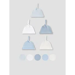 Juniors by Babyshop Kids Set Of 5 Cotton Beanie with Knot Detail-picture-46