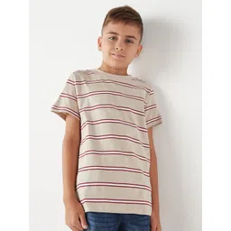 Juniors by Babyshop Kids Striped Round Neck Regular Top-picture-55
