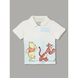 Juniors by Lifestyle Boys Graphic Printed Polo Collar Cotton T-shirt-picture-23