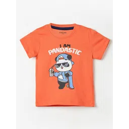 Juniors by Lifestyle Boys Graphic Printed Round Neck Cotton T-shirt-picture-50