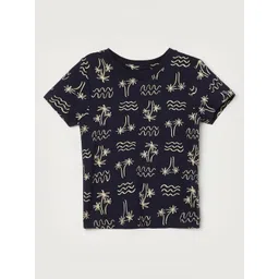 Juniors by Lifestyle Boys Graphic Printed Round Neck Cotton T-shirt-picture-26