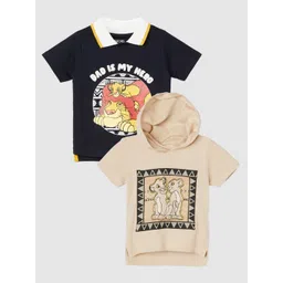 Juniors by Lifestyle Boys Pack of 2 Disney Printed T-shirts-picture-10