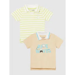 Juniors by Lifestyle Boys Pack of 2 Printed T-shirts-picture-15