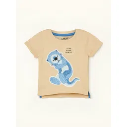 Juniors by Lifestyle Boys Printed Applique T-shirt-picture-23