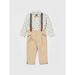 Juniors by Lifestyle Boys Printed Shirt with Trousers-picture-50