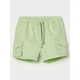 Juniors by Lifestyle Boys Regular Fit Mid-Rise Cotton Cargos Shorts-picture-53