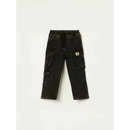 Juniors by Lifestyle Boys Regular Fit Mid-Rise Light Fade Jeans-picture-24