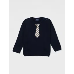 Juniors by Lifestyle Boys Round Neck Full Sleeves Pullover Sweaters-picture-37