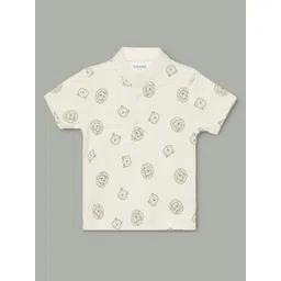 Juniors by Lifestyle Boys Sports Printed Henley Neck T-shirt-picture-25