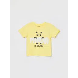 Juniors by Lifestyle Boys Yellow Cotton GRAPHIC T-Shirt-picture-12