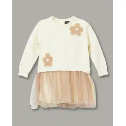 juniors by lifestyle Girls Abstract Sweater Dress-picture-13