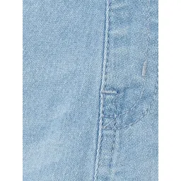 Juniors by Lifestyle Girls Blue Applique Dungree image 5