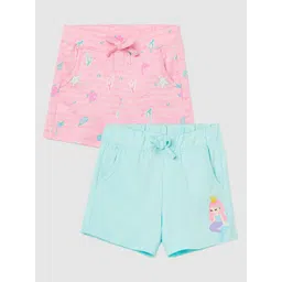 Juniors by Lifestyle Girls Pack of 2 Printed Shorts-picture-10