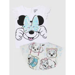 Juniors by Lifestyle Girls Pack of 2 Printed T-shirts-picture-18