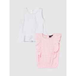 Juniors by Lifestyle Girls Pack of 2 Ruffled Tops-picture-40