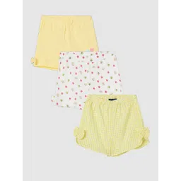 Juniors by Lifestyle Girls Pack of 3 Printed Shorts-picture-22