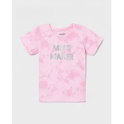 juniors by lifestyle Girls Printed Regular Fit Round-Neck T-Shirt-picture-13