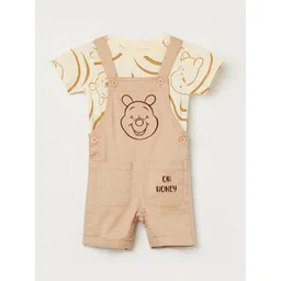 Juniors by Lifestyle Infant Boys Animal Printed Dungaree With T-Shirt-picture-35