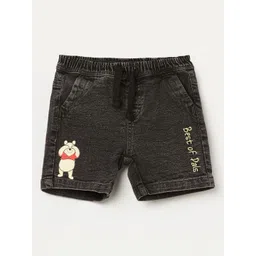 Juniors by Lifestyle Kids-Boys Solid Regular Denim Shorts-picture-27