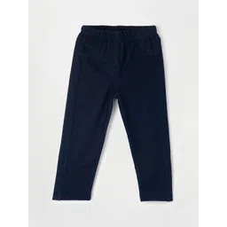 Juniors by Lifestyle Kids Girls Blue Solid Ankle Length Leggings-picture-35