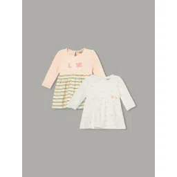 Juniors By Lifestyle Multicolor Cotton Regular Fit Dress-picture-14