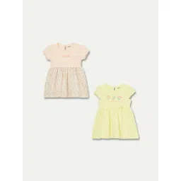 Juniors By Lifestyle Multicolor Cotton Regular Fit Printed Dress-picture-15