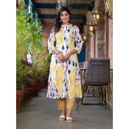Juniper Multicolored Printed A Line Kurta-picture-41