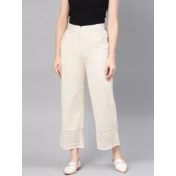 Juniper Natural Cotton Flex Solid Wide Leg Women Palazzo With One Pocket-picture-40