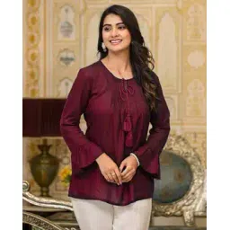 juniper Rayon Top With Tassels & Doris-picture-14