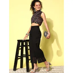 Juniper Solid Palazzos-picture-13